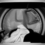 clothes in washer