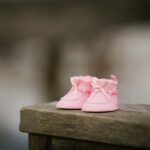 small pink shoes