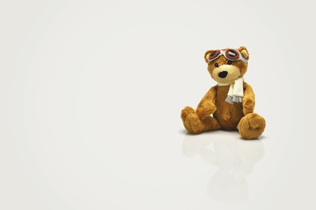 teddy bear sitting